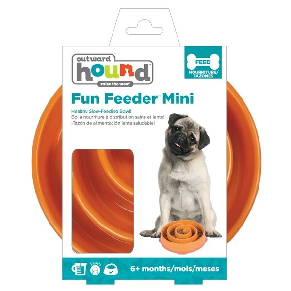 Outward Hound Fun Feeder Ciotola Anti-Ingozzamento
