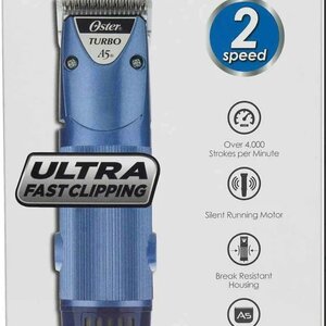 Oster A5 Turbo 2-Speed Tosatrice Professionale per Cani
