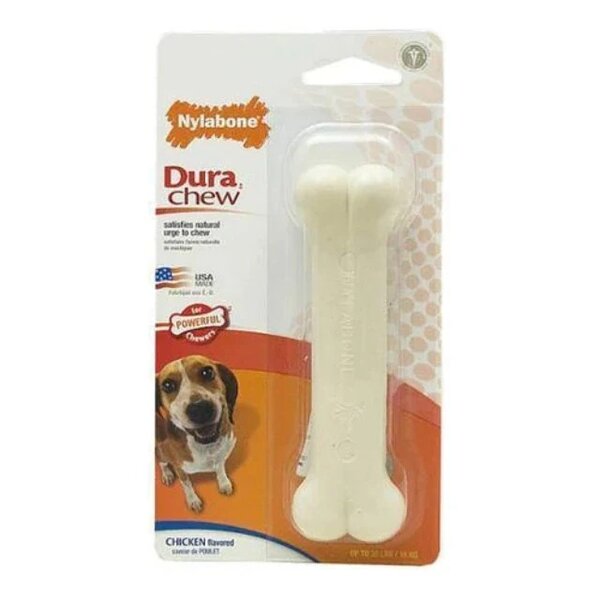 Nylabone Dura Chew Osso da Masticare Aromatizzato al Pollo