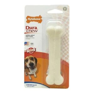 Nylabone Dura Chew Osso da Masticare Aromatizzato al Pollo