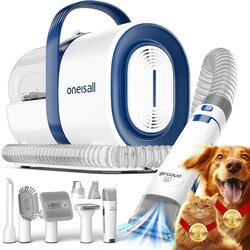 Oneisall Pet Grooming Kit con Aspirazione